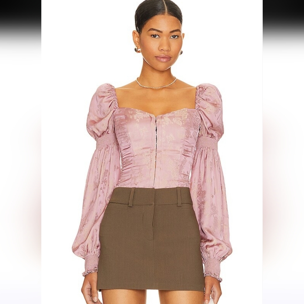 Majorelle Emelye Top in Pink